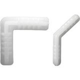Siso Raccord à onglet en plastique, Ø 6 x 25 mm - 135