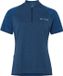 VAUDE Women's Tamaro HZ Shirt IV, dark sea, Korte mouw, Maat 38