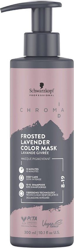 Schwarzkopf Chroma ID Color Mask - Frosted Lavender - 300ml