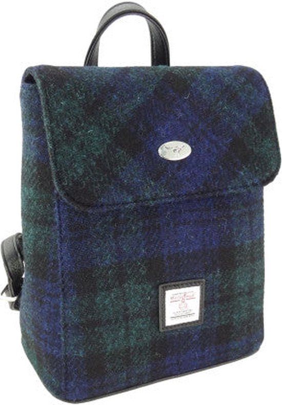 Rugzak Tummel Black Watch Mini Harris Tweed - Glen Appin of Scotland