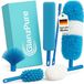 OEM GlanzPure Telescopische Stofdoek 2,5m Blauw/Wit