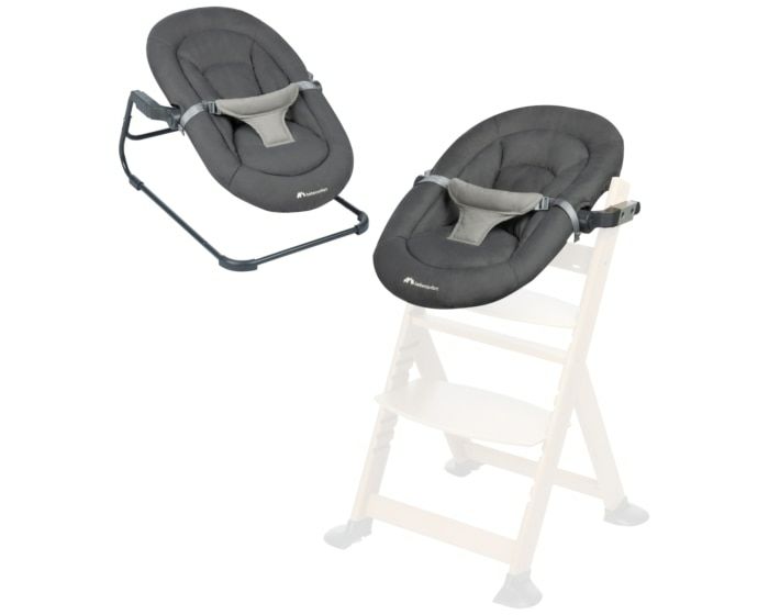 Bebeconfort Timba Baby - 2-in-1 wipstoel - Tinted Graphite