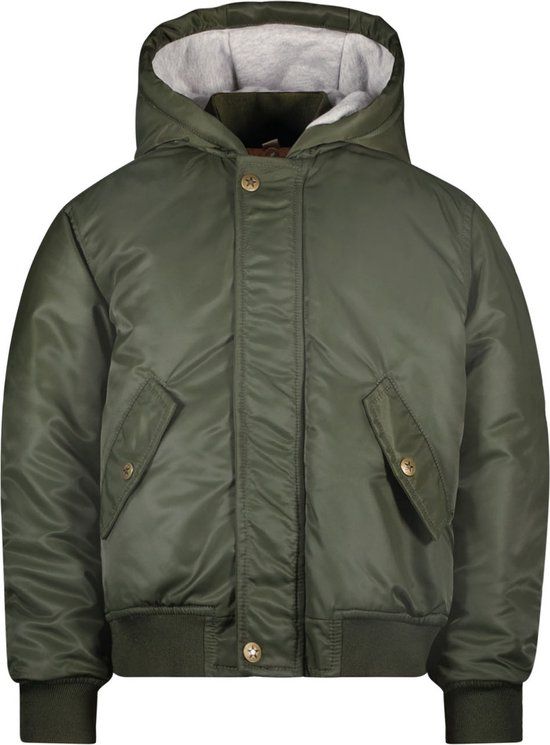 Like Flo F407-6203 Jongens Winterjas - Maat 146/152 - Army Groen
