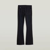G-STAR 3301 Flare Wmn Dames Jeans - worn in black vortex - W29 X L32