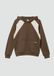 s.Oliver Sweatshirt bruin/offwhite