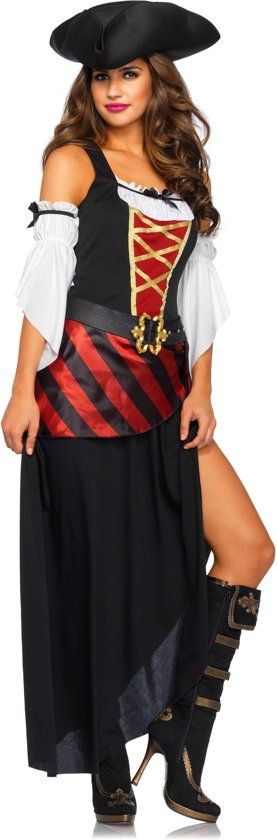 Wonderland Piraat & Viking Kostuum Barbados Beauty Piraat Vrouw Medium Carnaval kostuum Verkleedkleding