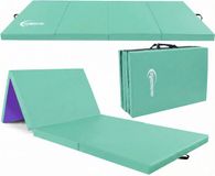 Eyepower Opvouwbare Gymnastiekmat - 180x60cm - 5cm Dik - Muntgroen