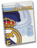 Real Madrid - Spiraalmap met 30 omslagen, classificator, plastic omslagen, veelkleurig, officieel product (CyP-merken)