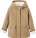 Vertbaudet Manteau en laine avec doublure sherpa pour filles