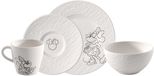 Villeroy & Boch Manufacture Rock Blanc Mickey Mouse Ontbijtset 4-delig