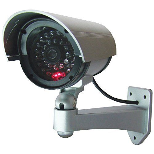 Beveiliging MWS Outdoor dummy camera met 30 dummy leds infrarood knipperlichten - professionele look