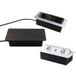 Design Light KOMBIBOX 2 prises de courant avec terre et 2 prises USB-B, blanc