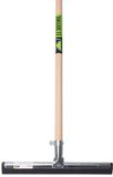 MM Eurotool Vloertrekker Metaal 35 Centimeter Zwarte Rubber Met Steel 150 Centimeter