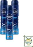 Nivea MEN Fresh Active Déodorant Spray - 200 ml - 3 Pièces