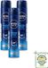 Nivea MEN Fresh Active Déodorant Spray - 200 ml - 3 Pièces