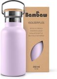 Bambaw 350ml RVS Thermosfles - Violet