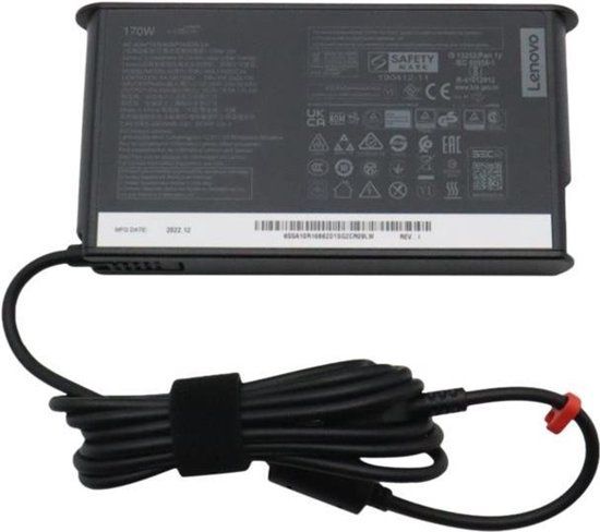 Lenovo - Netzteil - Wechselstrom 100-240 V - 170 Watt - Schwarz (02DL136)