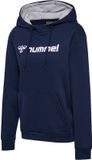 Hummel dames-T-shirt Hmlmover katoenen hoodie voor dames 205593