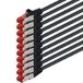 1aTTack.de 10x 1m Cat6 Cat.6 Ethernetkabel Cat 6 Netwerkkabel Patchkabel RJ45 SFTP - Zwart