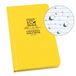 Rite in the Rain Universal Field Book - Hard Cover - Yellow - 160 Pages - Lined