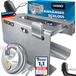 Masko Dilaw Warehouse GmbH Aanhangwagenslot Zilver