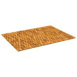 vidaXL - Badmatten - Naturel - 85 x 120 cm - Massief Acacia Hout
