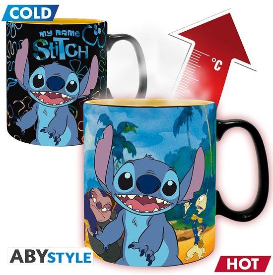 Lilo & Stitch ABYstyle Disney Lilo & Stitch 460 ml Thermo-mok