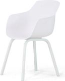 Lifestyle Garden Furniture Salina/Talai 180 cm dining tuinset 5-delig Wit Kunststof 4 zitplekken