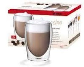 Scanpart CAPPUC.30CL 2ST - Kopjes - glas - transparant - 2 stuks