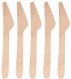 Papstar Messen - 25 Stuks - Hout