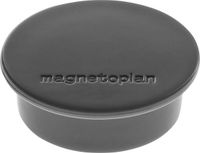 Magnetoplan Magneet Discofix Color (Ø x h) 40 mm x 13 mm rond Zwart 10 stuk(s)