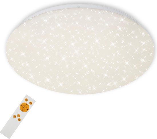 Briloner Leuchten VERB Plafondlamp - Ø 39cm - 22W - Dimbaar - CCT - Sterrenhemel effect