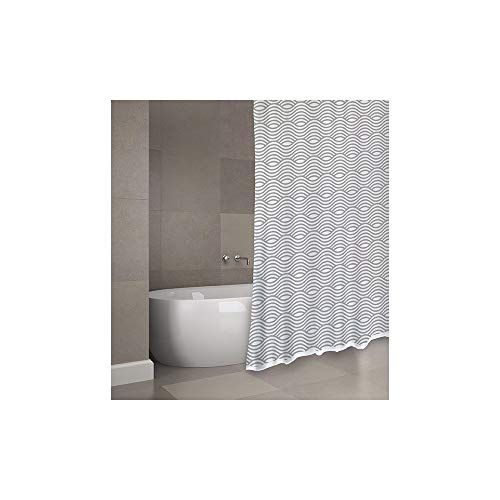 MSV Douchegordijn Antraciet Unieke Maat - 3700703932079