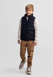 Minoti Gewatteerde Bodywarmer Jongens - Gevoerd - Zwart