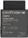 MiniFinder Zepto GPS-tracker Voertuigtracker, Live Tracking Zwart 1 stuk(s)