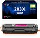 HP cartouche de toner magenta CF543X avec puce, 2500 pages, 1 pièce