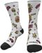 Wabiks Burger Power Chaussettes Mi-haut Blanc UE 39-42