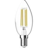 Megaman MM21147 Lampe LED Label énergétique F (A - G) E14 Bougie 5.3 W = 40 W Blanc chaud (Ø x l) 35 mm x 97 mm 1 pièce(s)