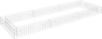 vidaXL Gabion plantenbak verhoogd 300x100x20 cm gegalvaniseerd staal