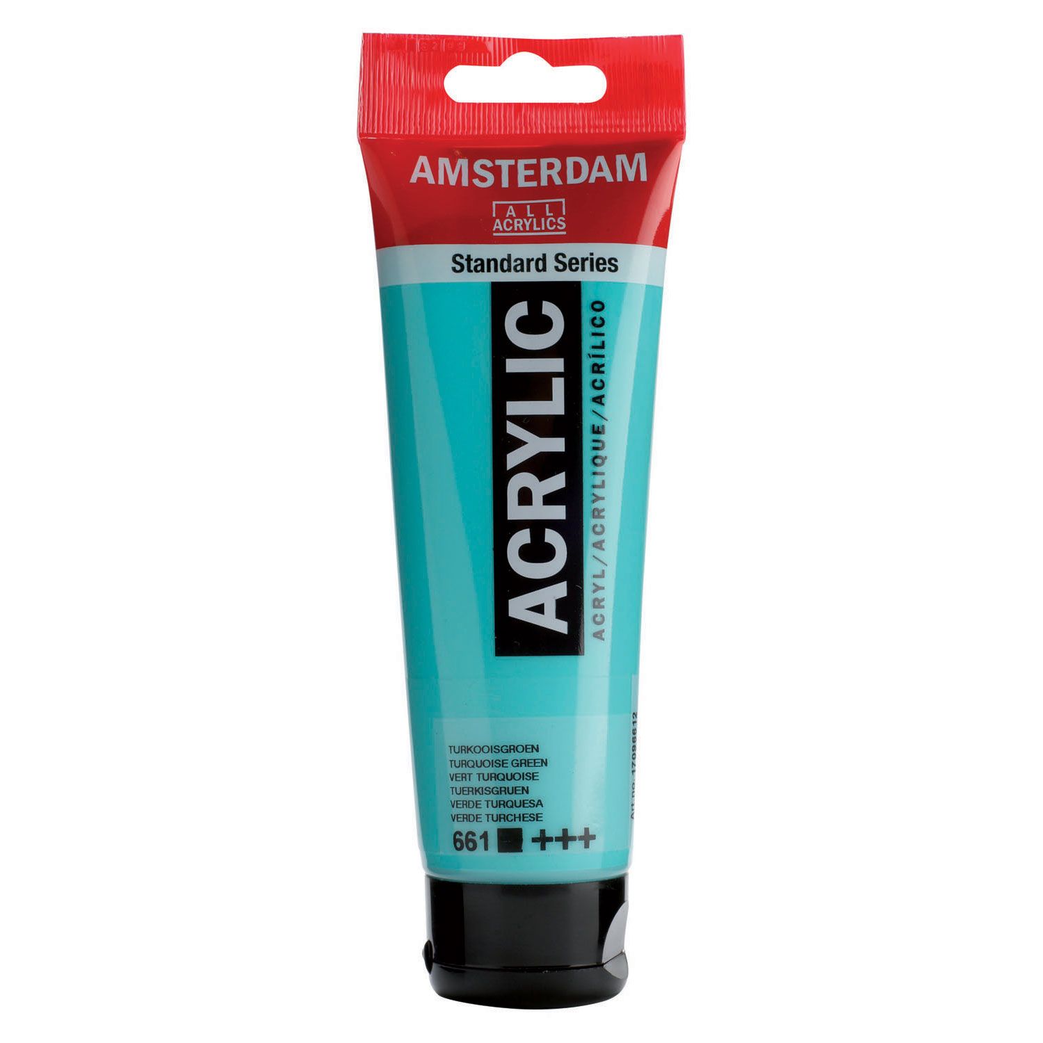 Amsterdam Standard Acrylic Paint - Turquoise Green - 120 ml Tube