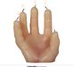 Fiestas Guirca Decoratie Bloedende hand kaars