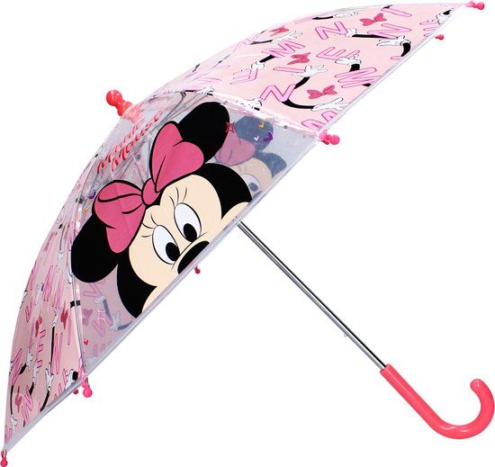 4KidsOnly Minnie Mouse Sunny Days Ahead Paraplu - Roze