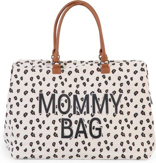 Childhome Mommy Bag - Verzorgingstas - Leopard - Ecru/Leopard