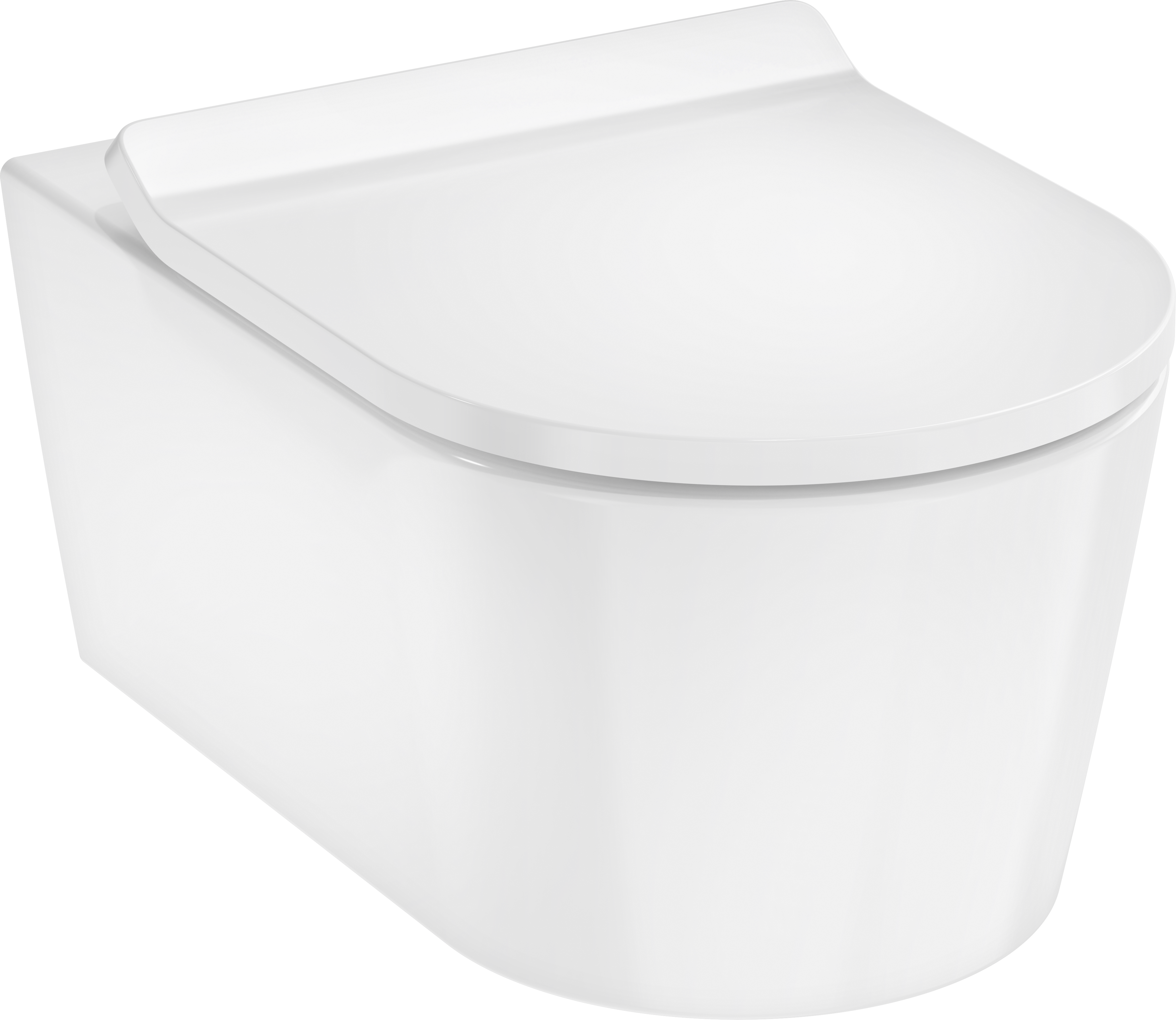 Hansgrohe Hansgrohe Elupura S hangend toilet hoogglans wit randloos