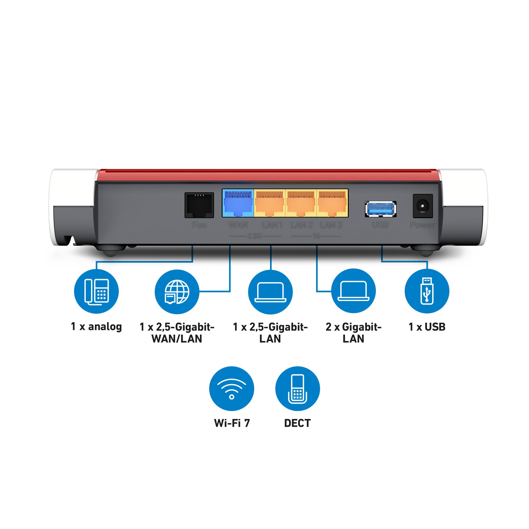 FRITZ!Box 4630 International Router Wi-Fi 7