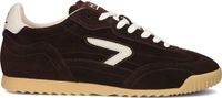 HUB Heren Lage sneakers Dayton - Bruin - Suède - Maat 46