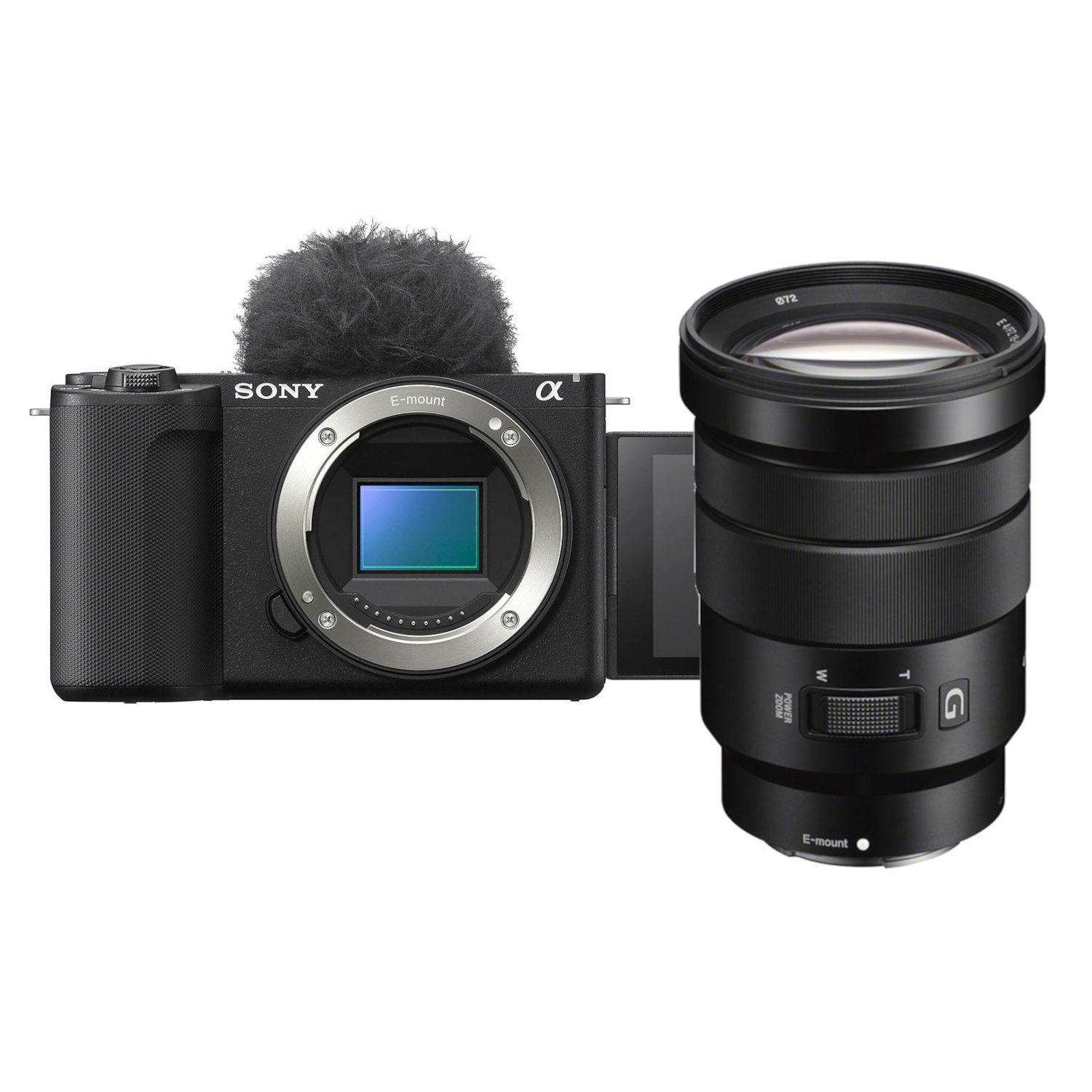 Sony Sony ZV-E10 II content creator camera + 18-105mm PZ