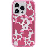 OtterBox Symmetry+ doorzichtige hoes voor iPhone 14 Pro voor MagSafe, schokbestendig, valbestendig, dunne beschermende hoes, 3x getest volgens militaire standaard, DISCO COWGIRL