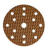 DEDRA Schuurschijven met anti-verstoppingsfunctie, 150 mm, korrelgrootte 240, klittenbandbevestiging, set van 5, DED7982R08
