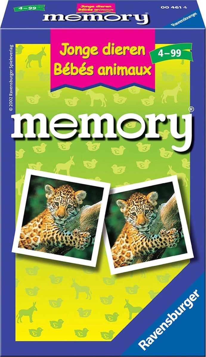 memory Jonge dieren memory